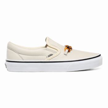 Női Vans Tort Classic Slip-on Cipő VA8136752 Fehér